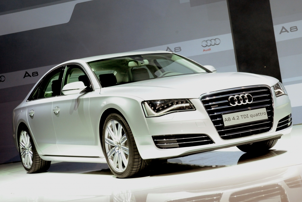 Audi-A8-Weltpremiere in Miami.