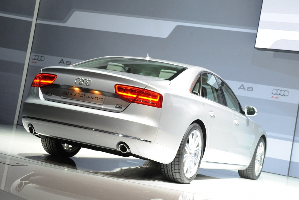 Audis neuer A8 in Miami Beach.