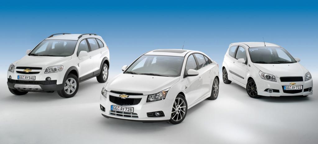 Ausstattungspakete für Chevrolet-Modelle 