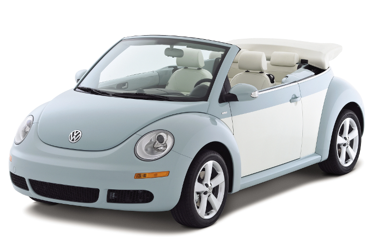 Das Cabriolet der Final Edition des New Beetle.