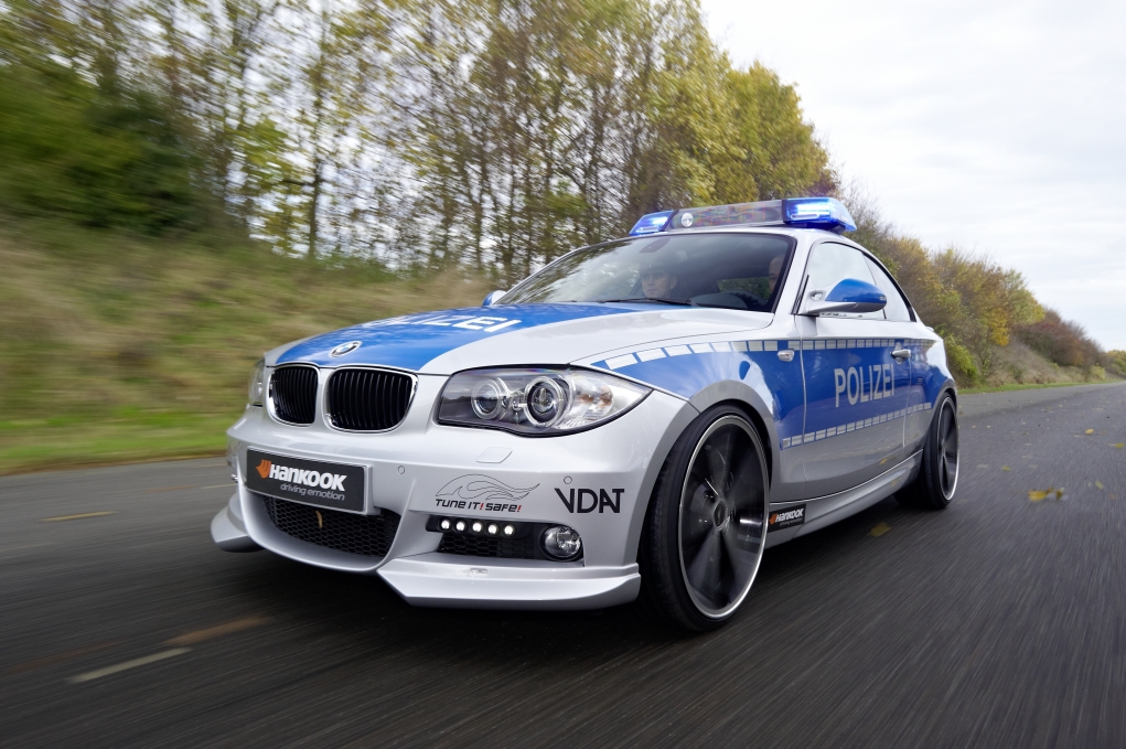 Das Polizeiauto aus dem Hause AC Schnitzer