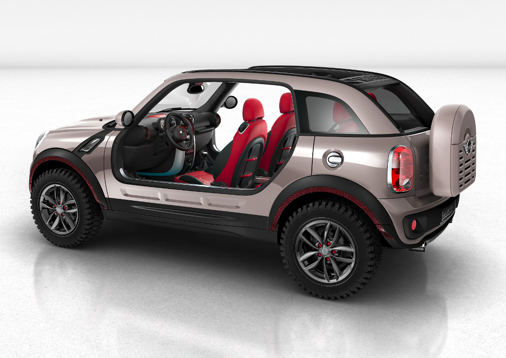 Detroit Motor Show 2010: Mini Beachcomber Concept – Türenloses High-Heels-Feeling