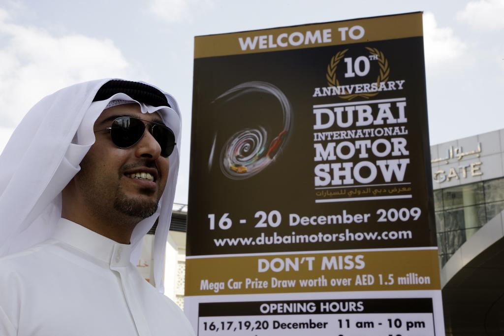 Dubai International Motor Show kämpft gegen die Krise