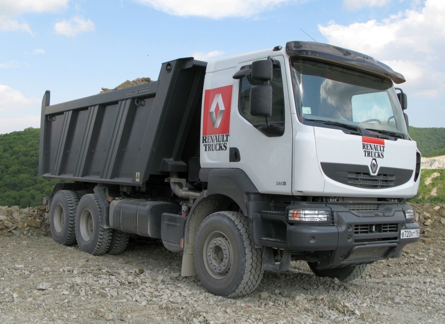 Renault Kerax ist Russlands ''Bestes Industriefahrzeug 2009''