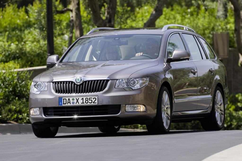 Skoda Superb Combi: Üppiger Passat-Konkurrent - Bild
