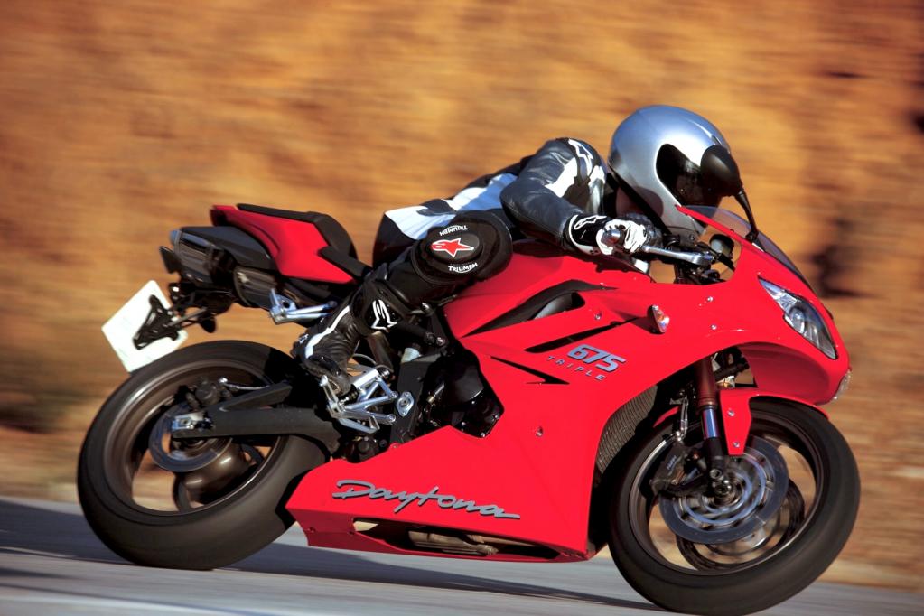 Triumph Daytona 675.