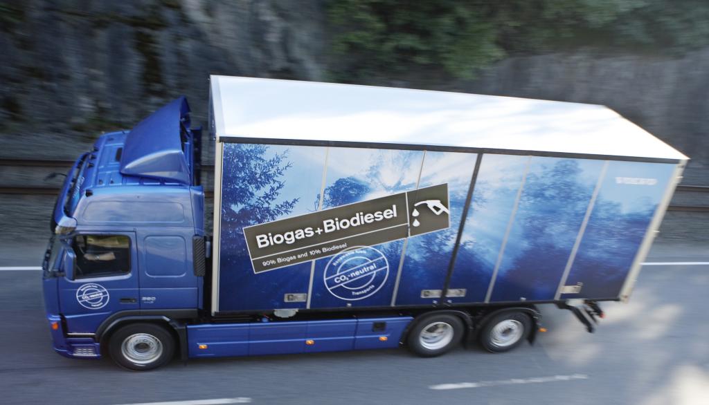 Volvo Trucks erprobt Lkw-Motoren mit Diesel und Methangas - Bild(2)