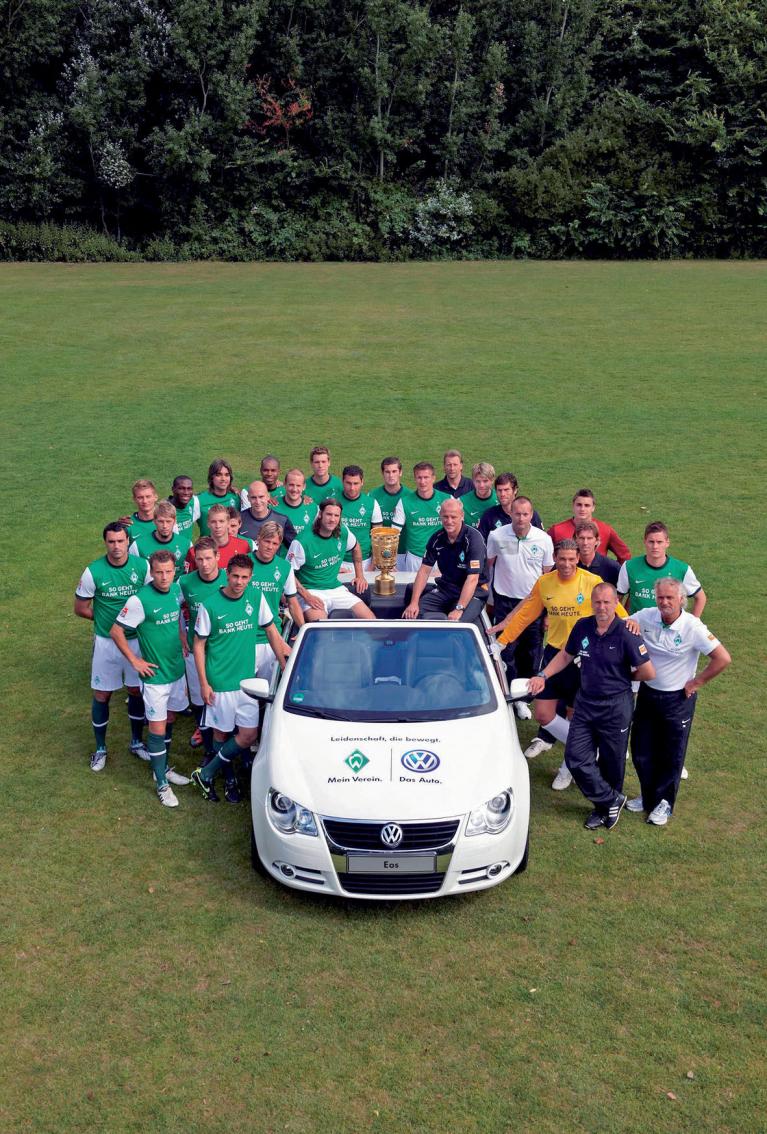 Werder Bremen fährt VW 