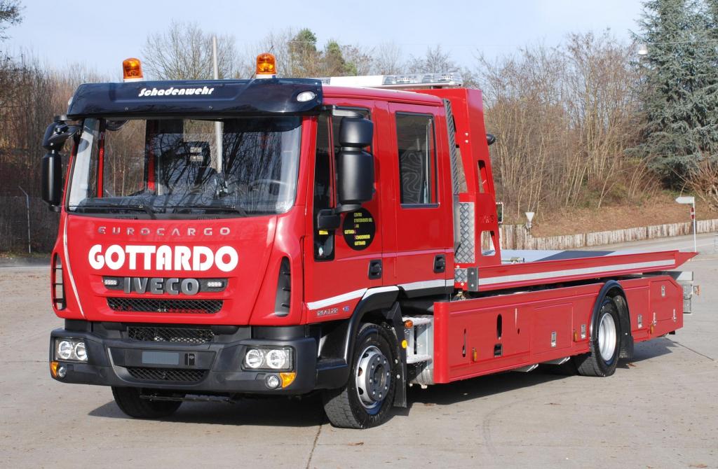 Zwei Iveco Eurocargo für den Gotthard-Tunnel