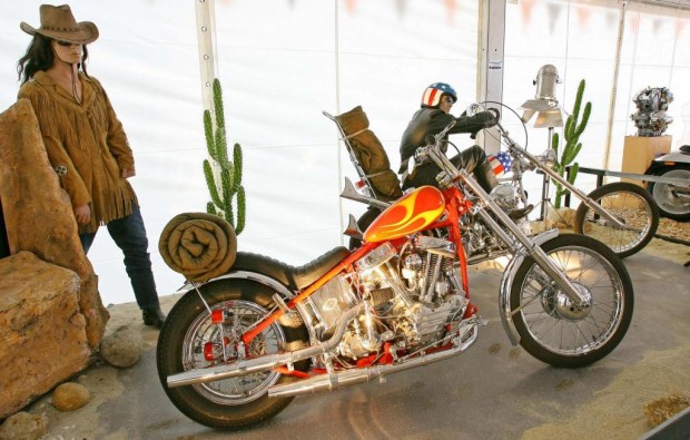 ''Mythos Harley'' bei der Billard-WM