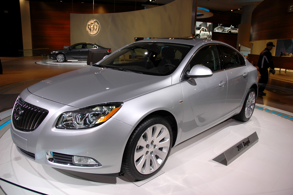 Am Stand der General-Motors-Tochter Buick: Regal auf Opel-Insignia-Basis.