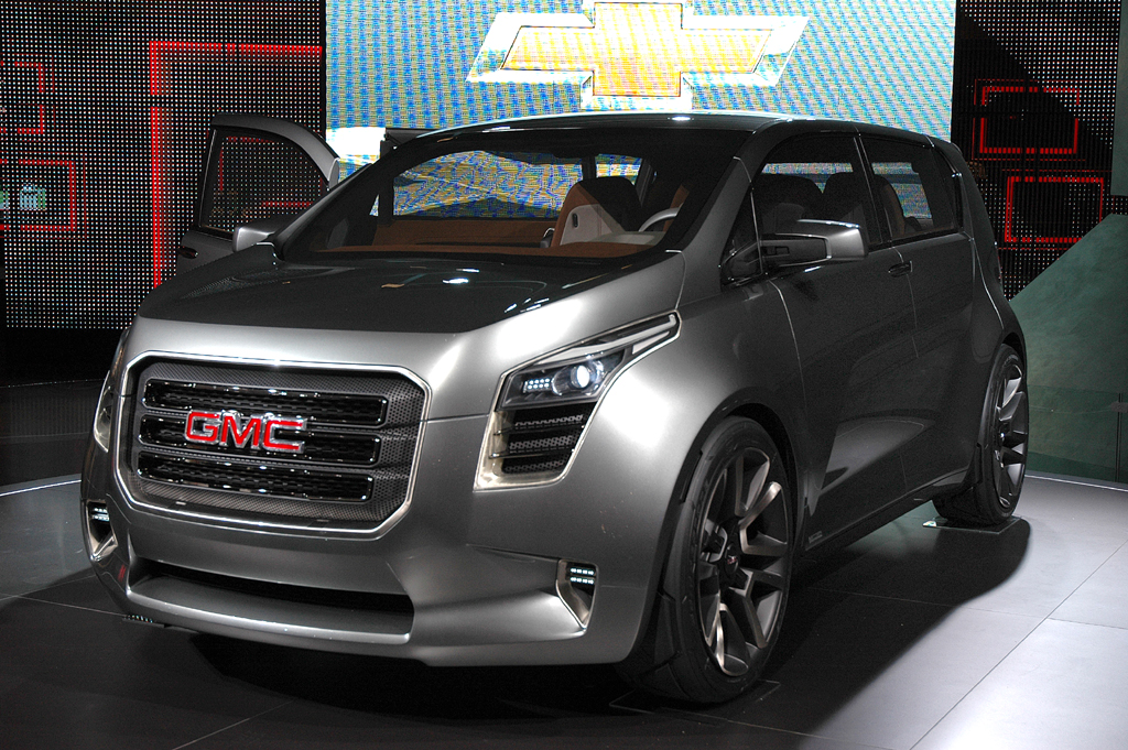 Am Stand der General-Motors-Tochter GMC: Granite-Crossover.