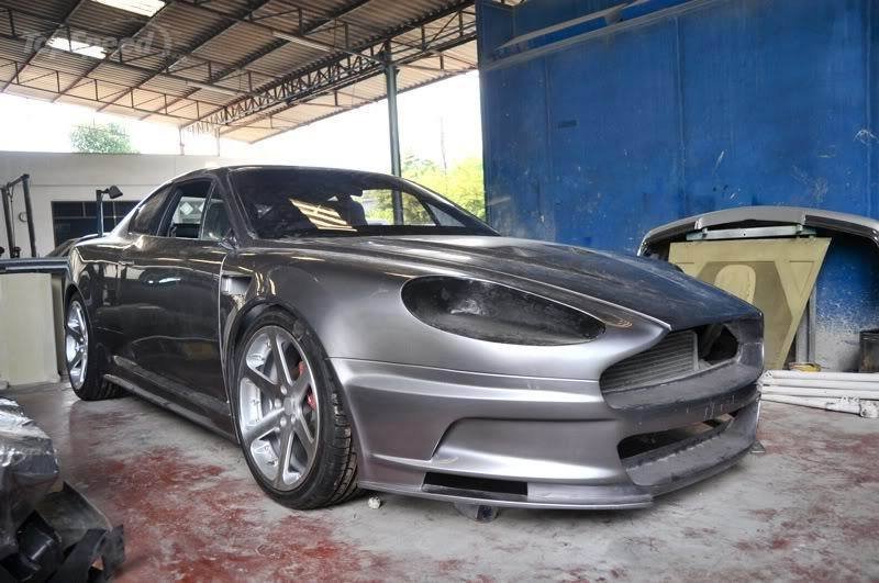 Aus Opel Calibra wird Aston Martin
