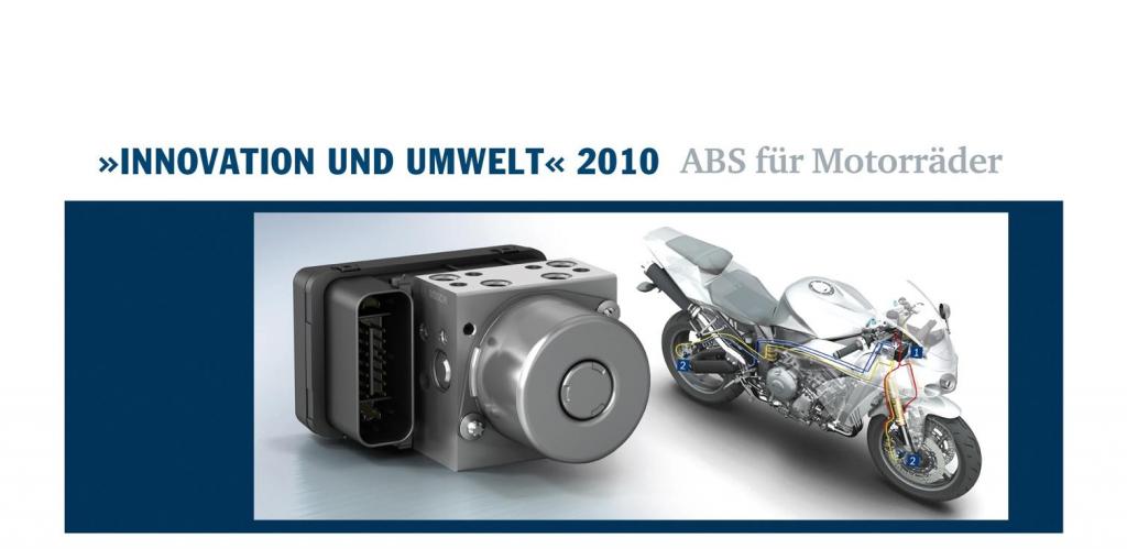 Bosch: Motorrad-ABS mit ''Gelbem Engel'' geehrt