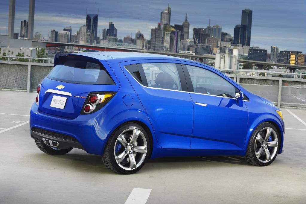 Chevrolet Aveo als Sportler in Detroit - Bild 2