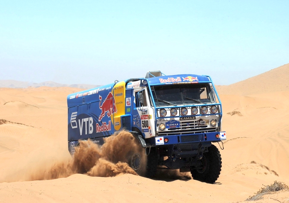 Der Kamaz von Firdaus Kabirov.