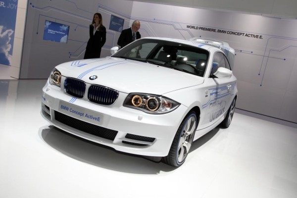 Detroit 2010: BMW 1er Coupé mit Elektroantrieb