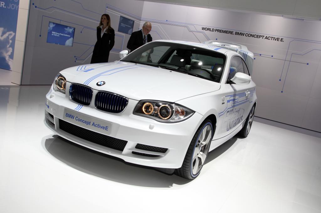 Detroit 2010: BMW 1er Coupé mit Elektroantrieb