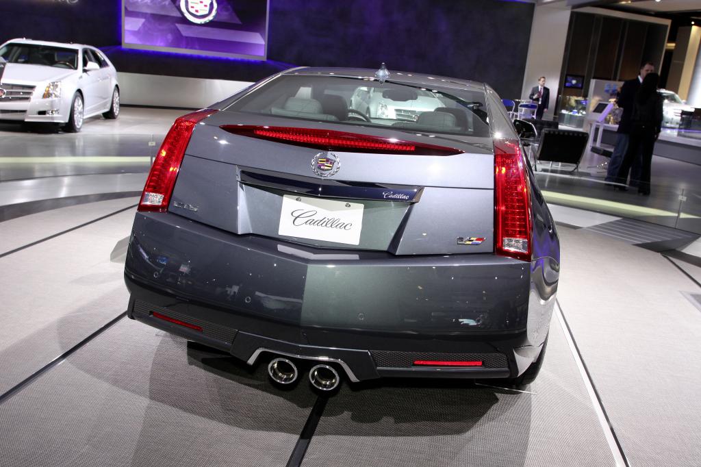 Detroit 2010: Cadillac präsentiert CTS-V Coupé ohne Türgriffe - Bild(2)