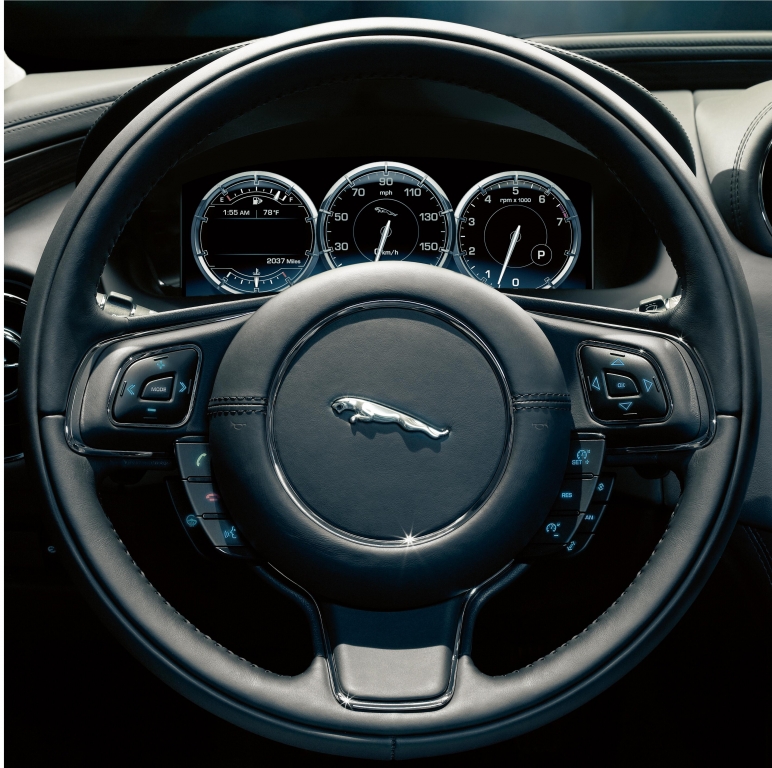 Detroit 2010: Einblick in den neuen Jaguar XJ