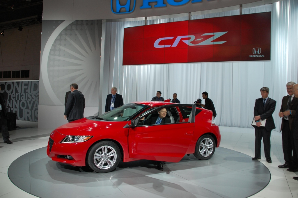 Detroit 2010: Honda CR-Z hat Weltpremiere