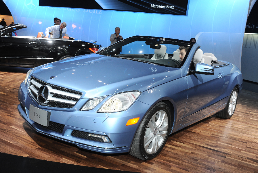 Detroit 2010: Mercedes-Benz E-Klasse Cabrio ab sofort bestellbar