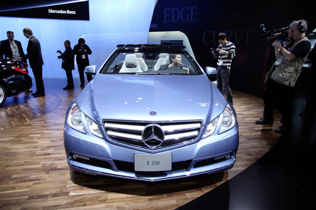 Detroit 2010: Mercedes-Benz E-Klasse Cabrio ab sofort bestellbar
