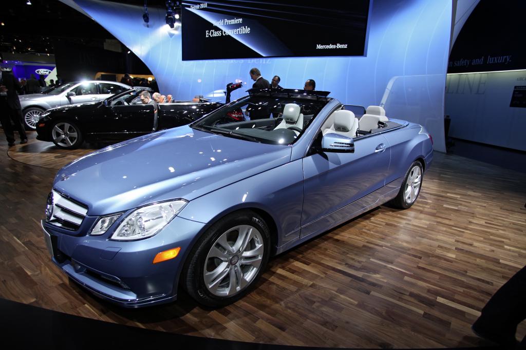 Detroit 2010: Mercedes-Benz E-Klasse Cabrio ab sofort bestellbar