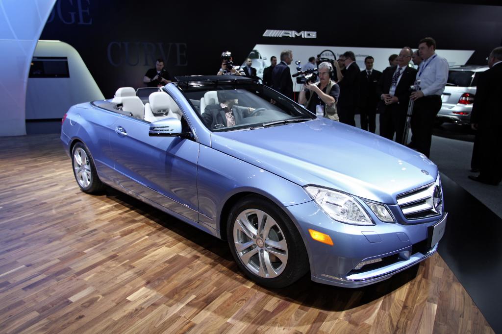 Detroit 2010: Mercedes-Benz E-Klasse Cabrio ab sofort bestellbar