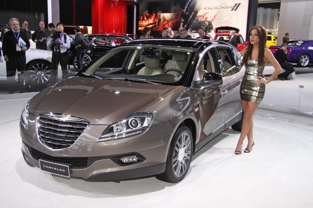 Detroit Motor Show 2010: Chrysler wirbt mit Lancia-Genen