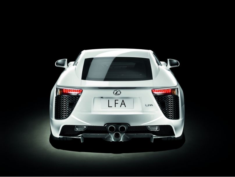 Detroit Motor Show 2010: V10-Triebwerk - Herzstück des Supersportlers  Lexus LFA