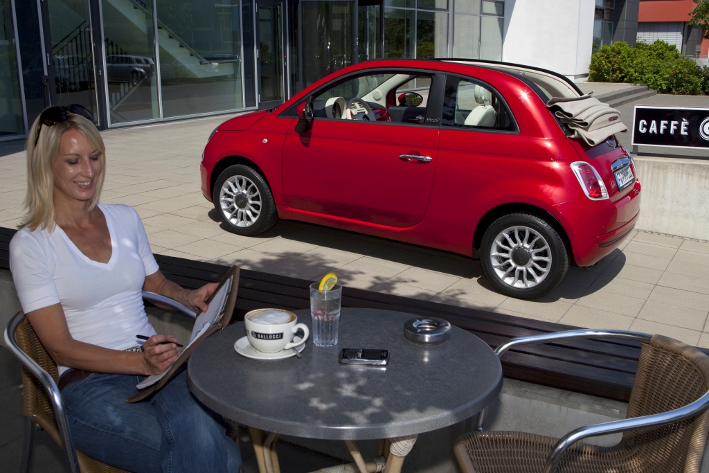 Fiat 500C.