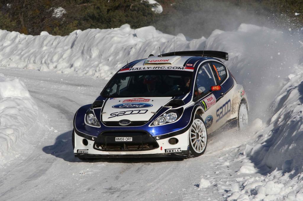Ford Fiesta S2000 gewinnt die Rallye-Monte-Carlo