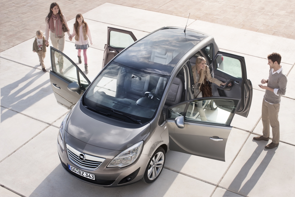 Genf 2010: Opel Meriva mit gegenläufig öffnenden Türen