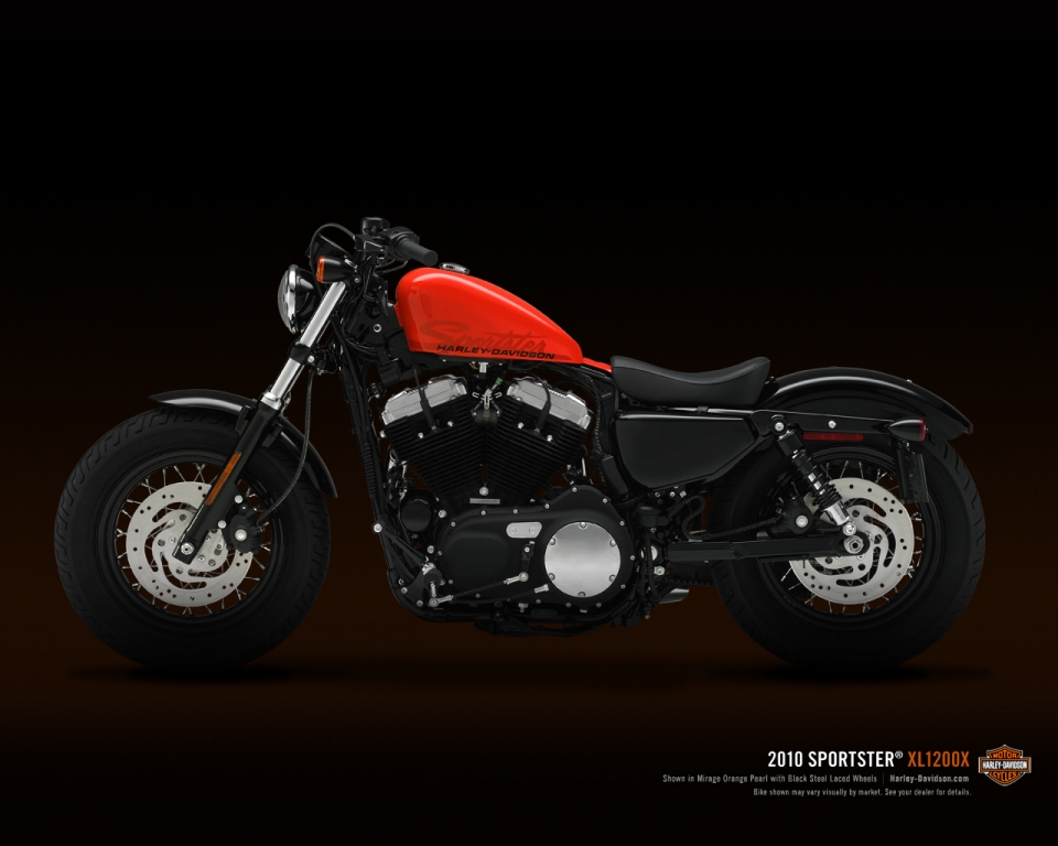 Harley-Davidson Sportster als nostalgische Forty-Eight