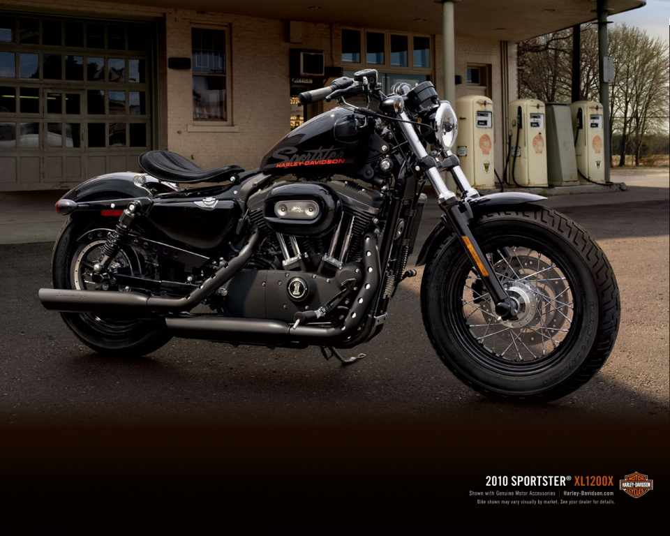 Harley-Davidson Sportster als nostalgische Forty-Eight