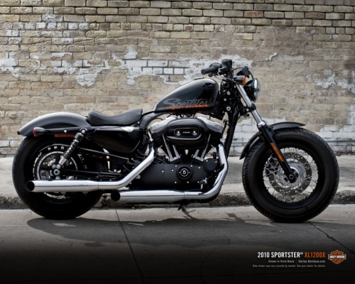 Harley-Davidson Sportster als nostalgische Forty-Eight