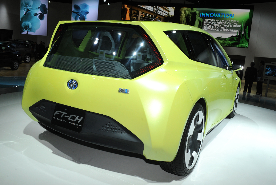 Hybrid-Kleinwagen von Toyota in Detroit 