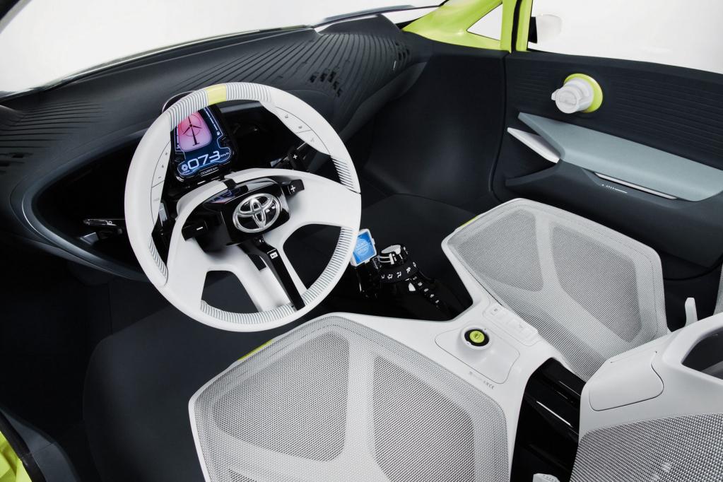 Hybrid-Kleinwagen von Toyota in Detroit 