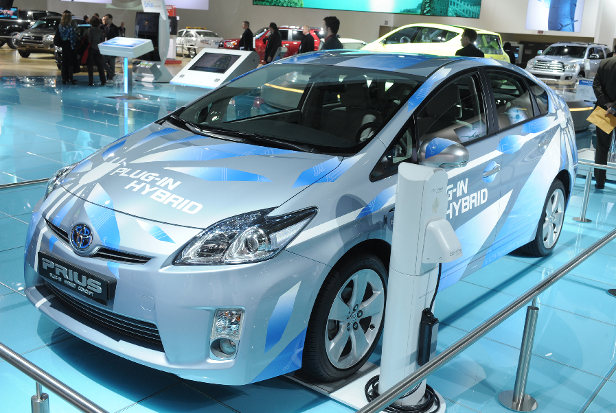 Hybrid-Kleinwagen von Toyota in Detroit 