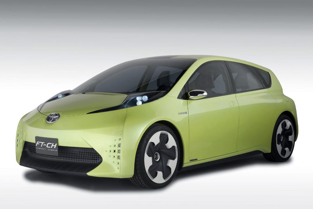 Hybrid-Kleinwagen von Toyota in Detroit 