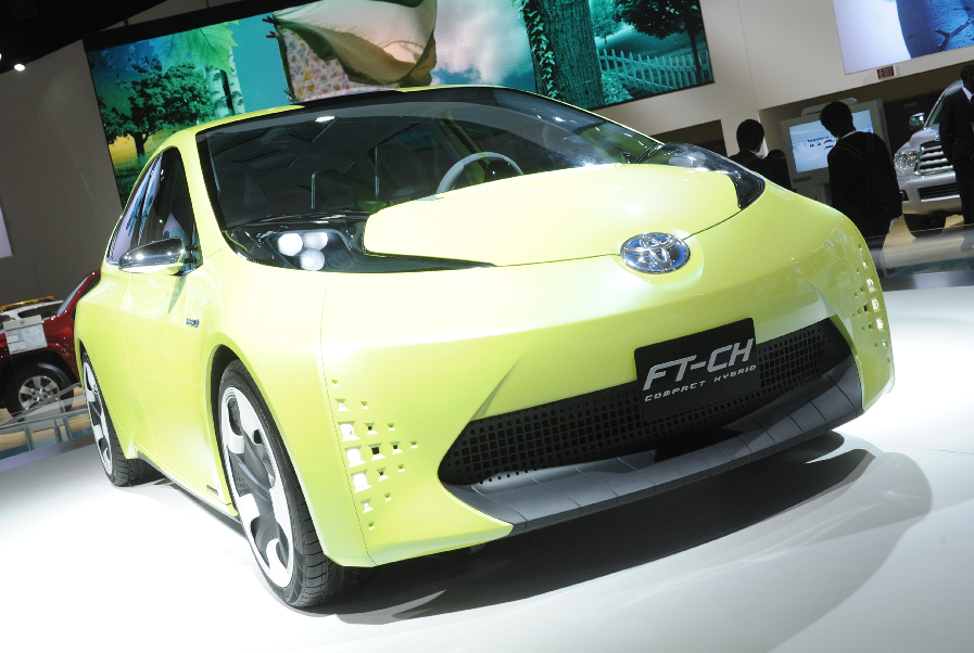 Hybrid-Kleinwagen von Toyota in Detroit 
