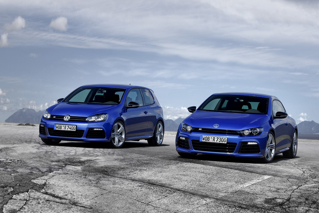 Im Doppelpack: Auch der Scirocco R stammt von Volkswagen Individual.