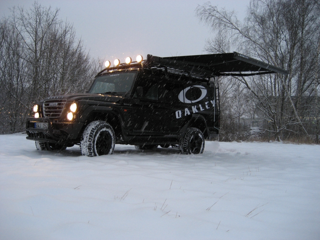 Iveco Massif für die Skipiste