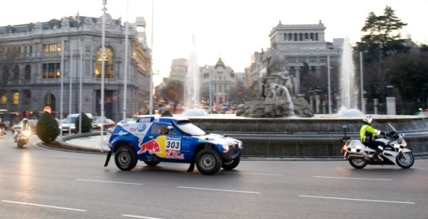 Madrid empfängt Dakar-Sieger Carlos Sainz mit Jubel