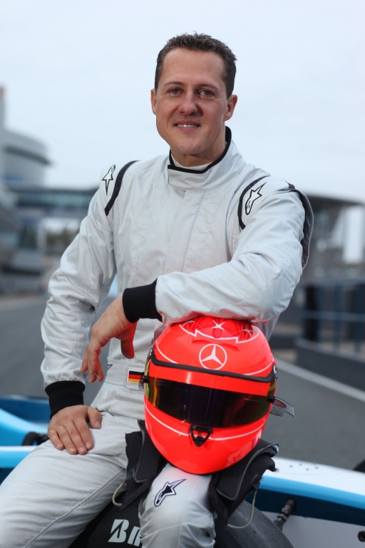 Michael Schumacher vor seinem Formel-1-Comeback im Mercedes GP.