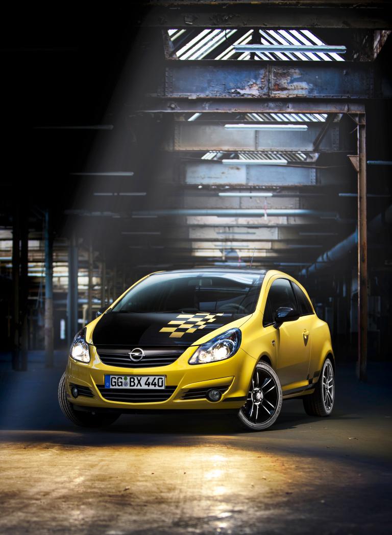 Opel Corsa Color Race weckt Erinnerungen
