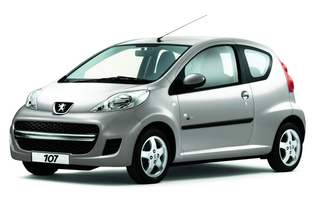 Peugeot 107 als „Black & Silver Edition“ erhältlich