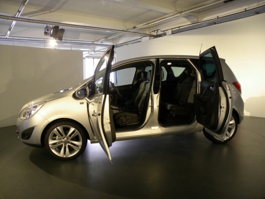 Pressepräsentation Opel Meriva: Minivan à la Rolls