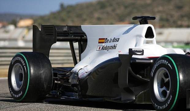 Sauber stellt Auto vor: Noch ohne Aufkleber